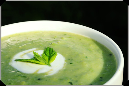 Pea And Mint Soup