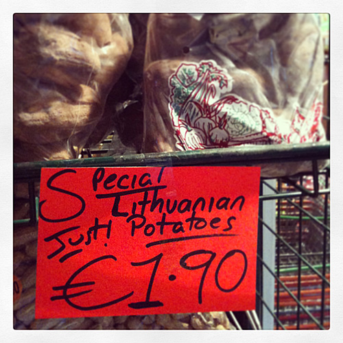 Lithuanian potatoes